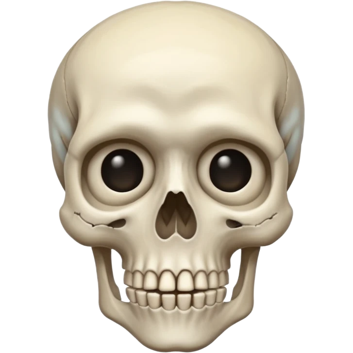 sad skeleton emoji