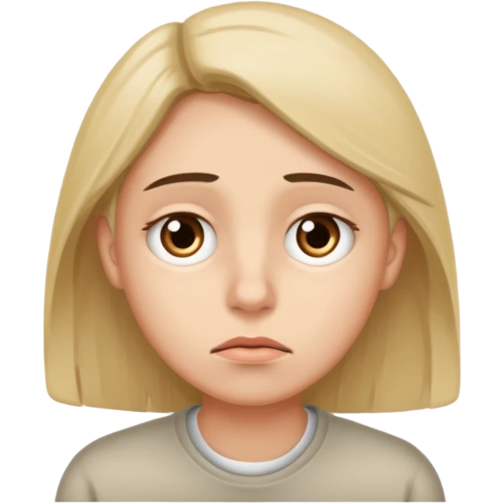 Sıkıldım emoji
