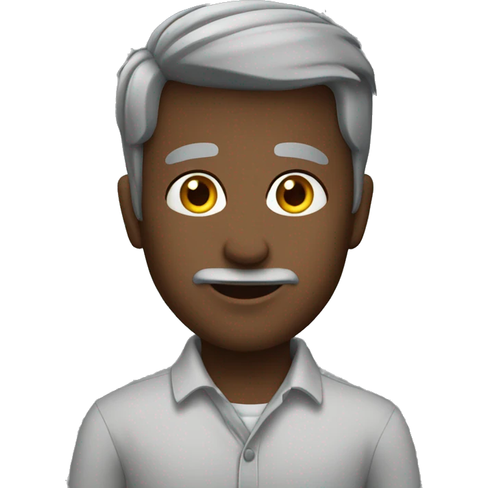 grey emoji