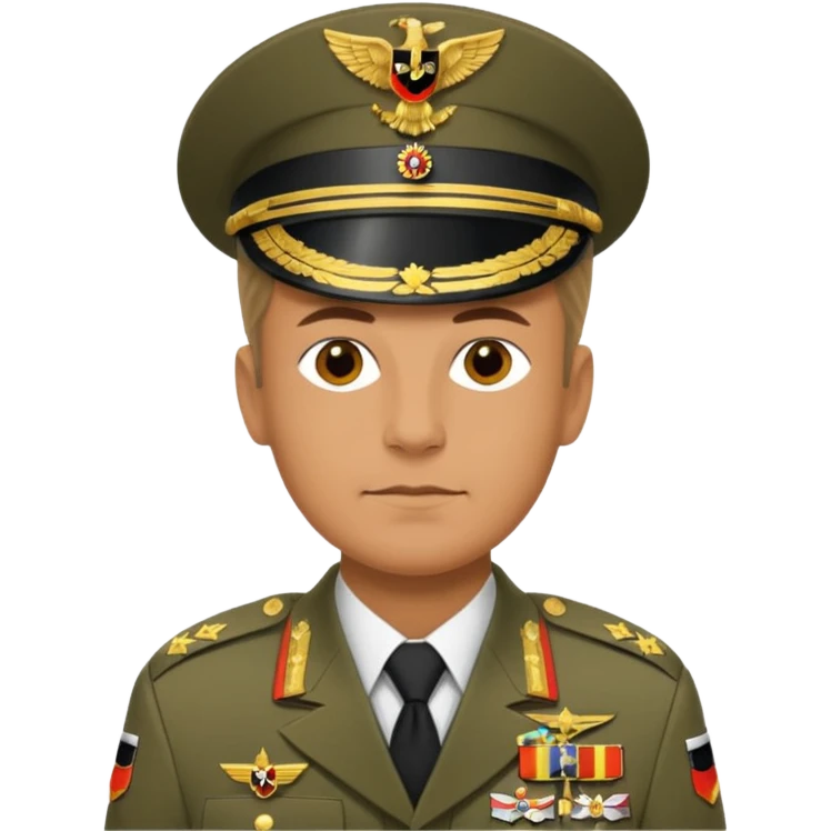 German Military General emoji