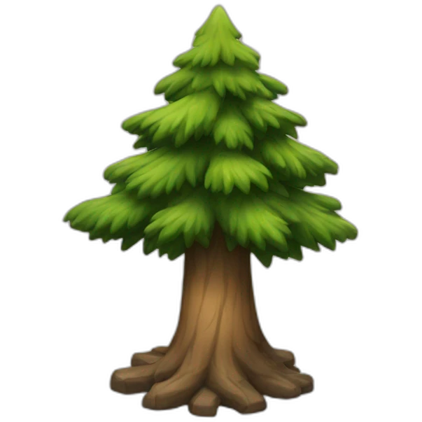 Pine tree emoji