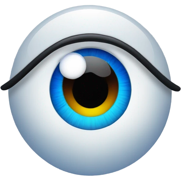 one eye emoji emoji