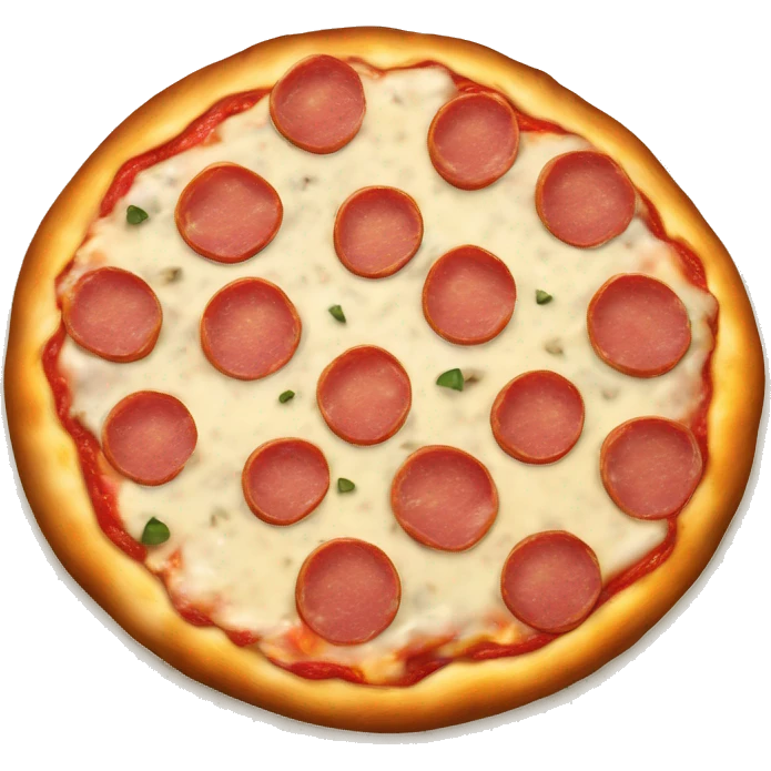 Pizza de jamón y queso  emoji