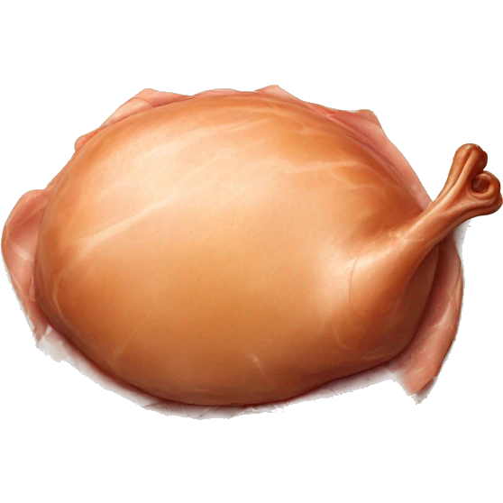 baked ham on a platter emoji