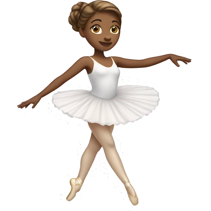 White woman Ballet dancer emoji