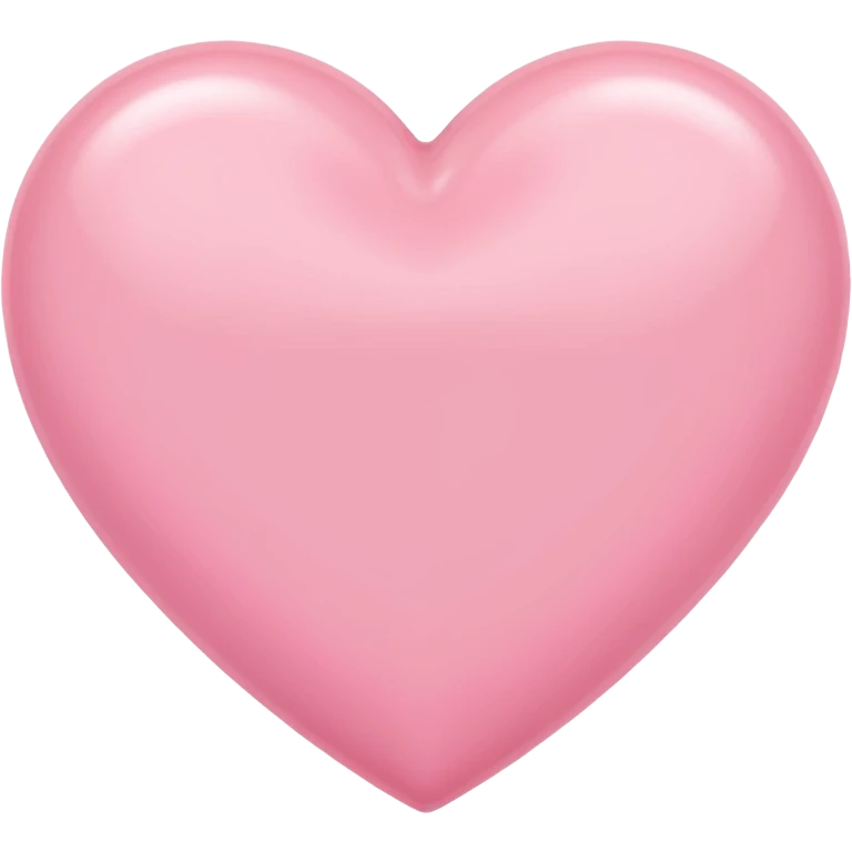 Baby pink heart  emoji
