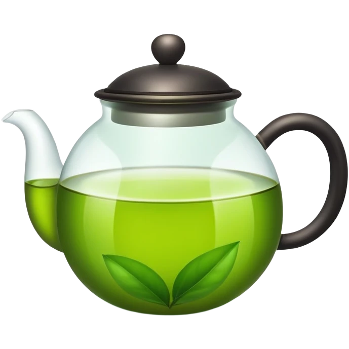 Preppy green tea
 emoji