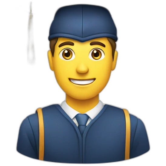 Education YouTube channel logo  emoji