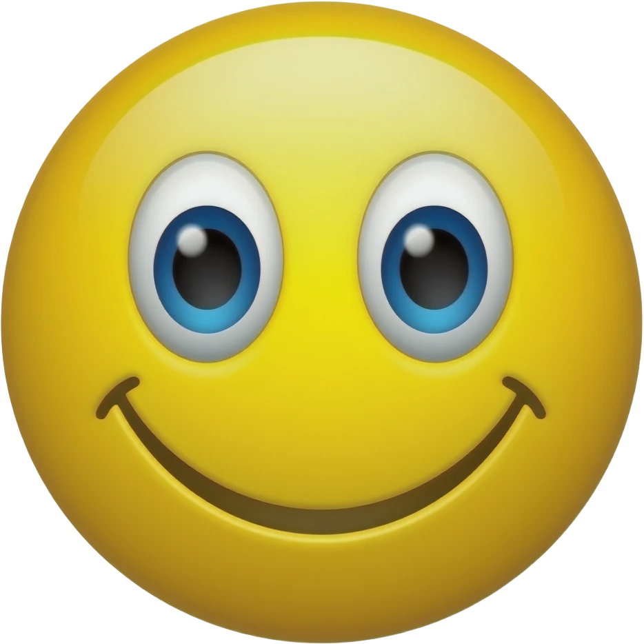 Peeking face yellow smiely emoji