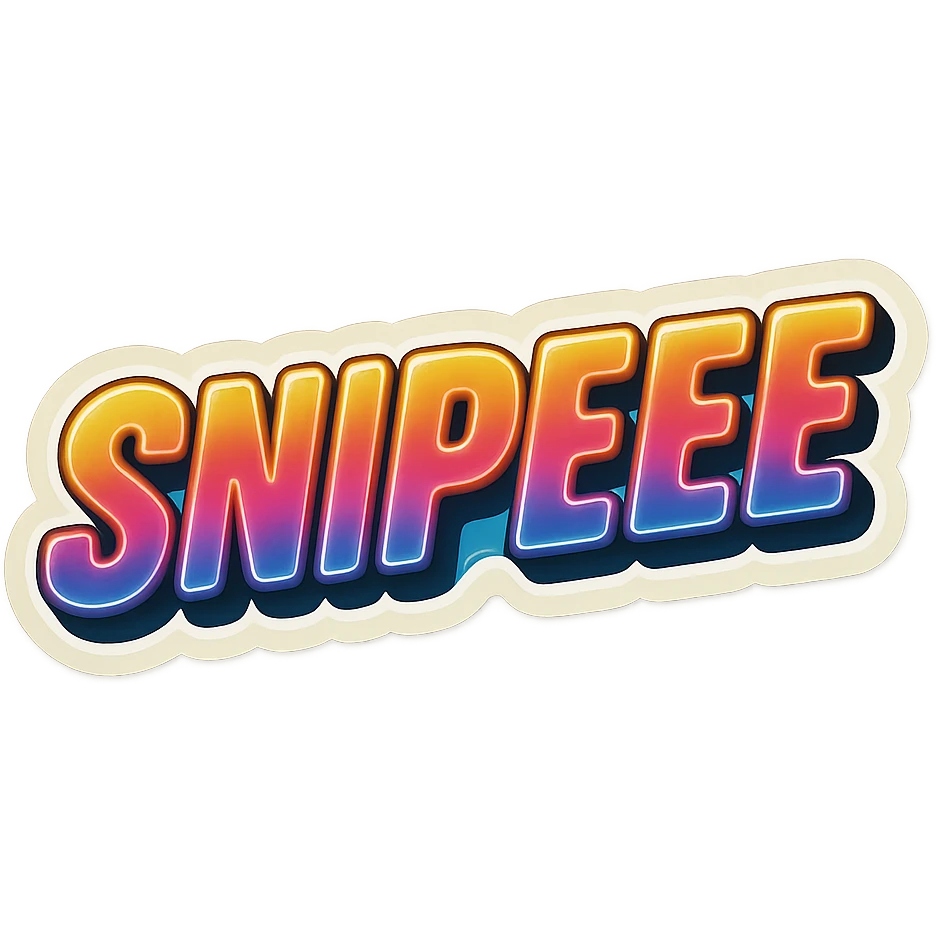 Make it say "SNIPEEE" emoji