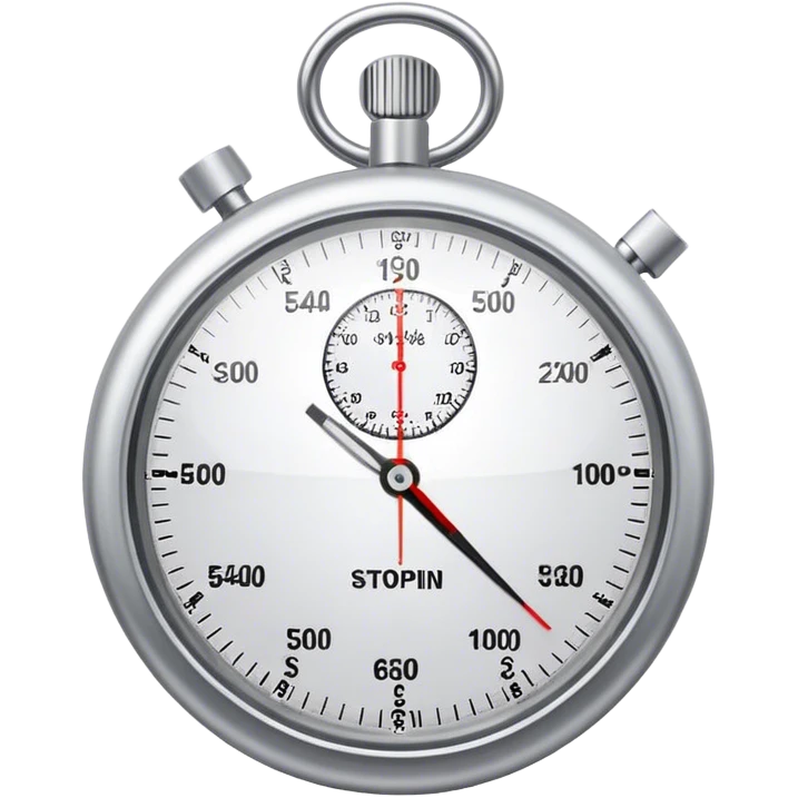 Stopwatch emoji