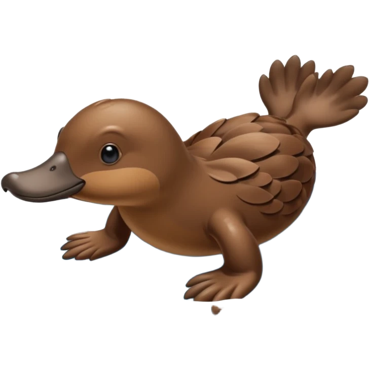 Realistic Platypus emoji