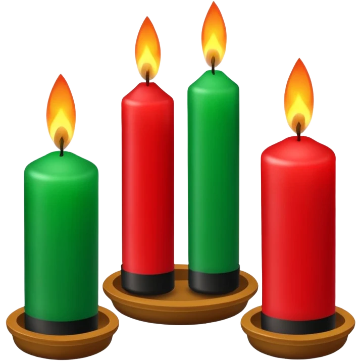 Kwanzaa Kanara emoji