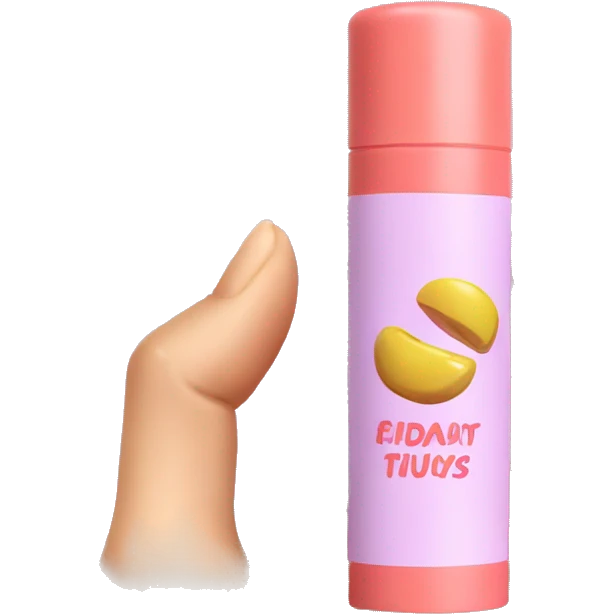 Summer Fridays lip balm emoji