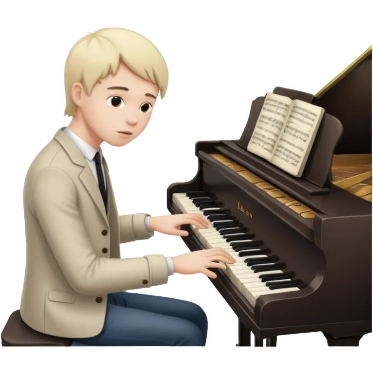 Piano recital emoji