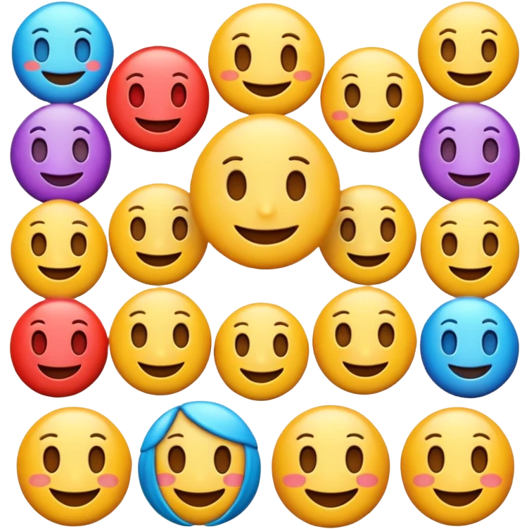 3d group emoji emoji