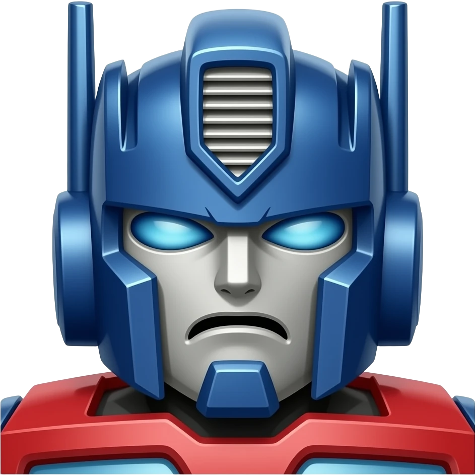 Optimus prime cringe emoji
