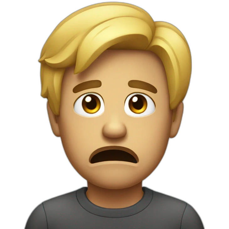 dissatisfied emoji