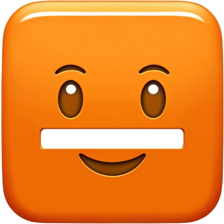OK text in an orange square emoji