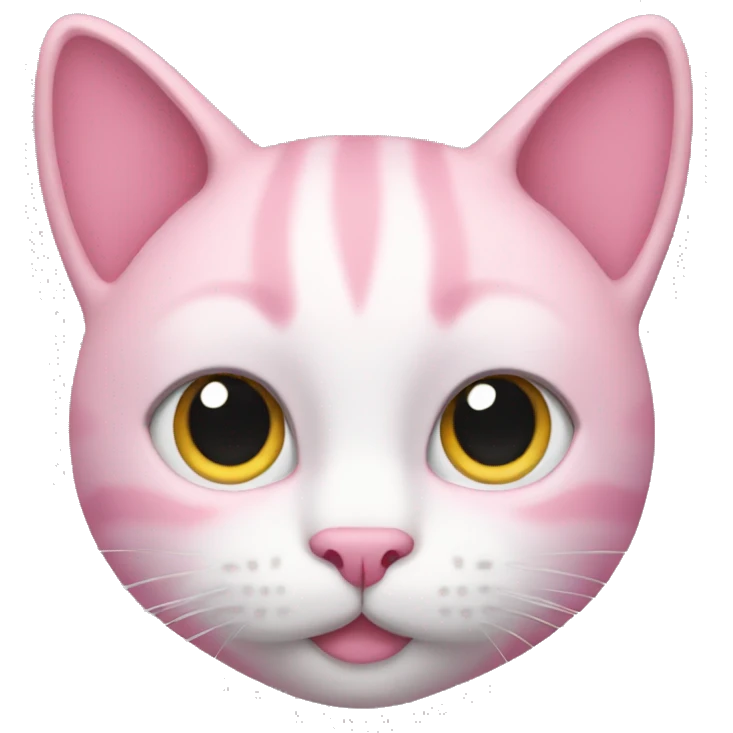 pink cat emoji