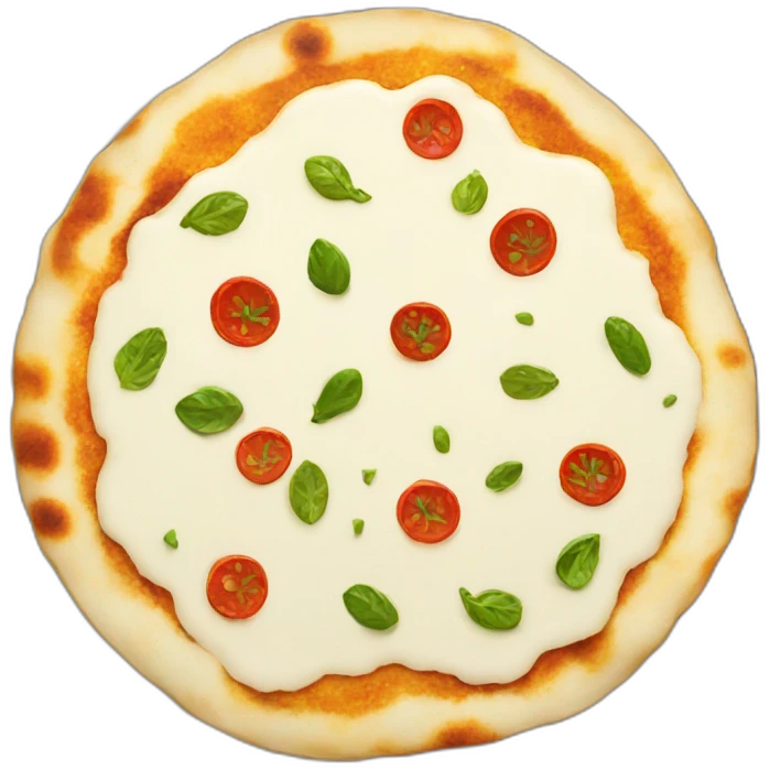 White colored Uttapam south indian dish emoji
