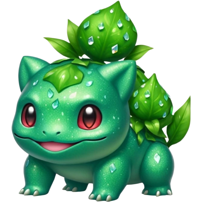 glitter pokemon bulbasaur emoji