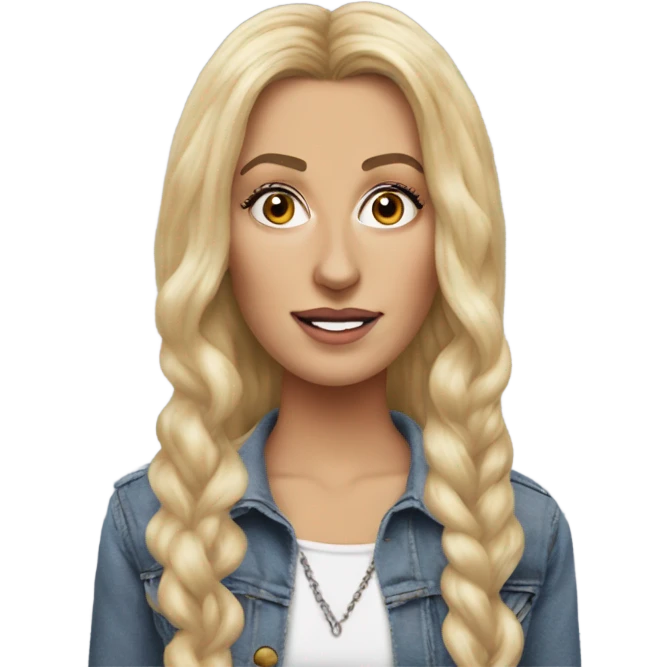 Cher clueless hyper realistic emoji