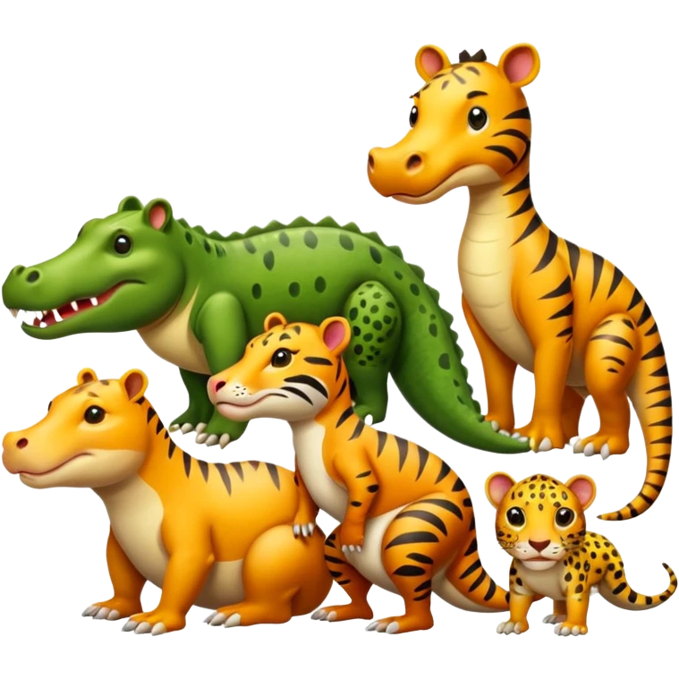 🐊🐅🐆🐂🦘🦛 emoji