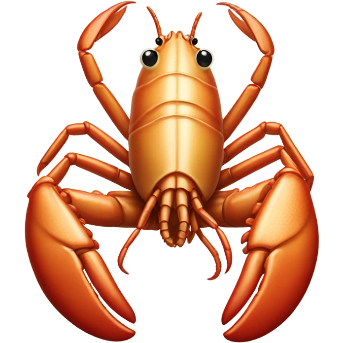 Beige lobster emoji