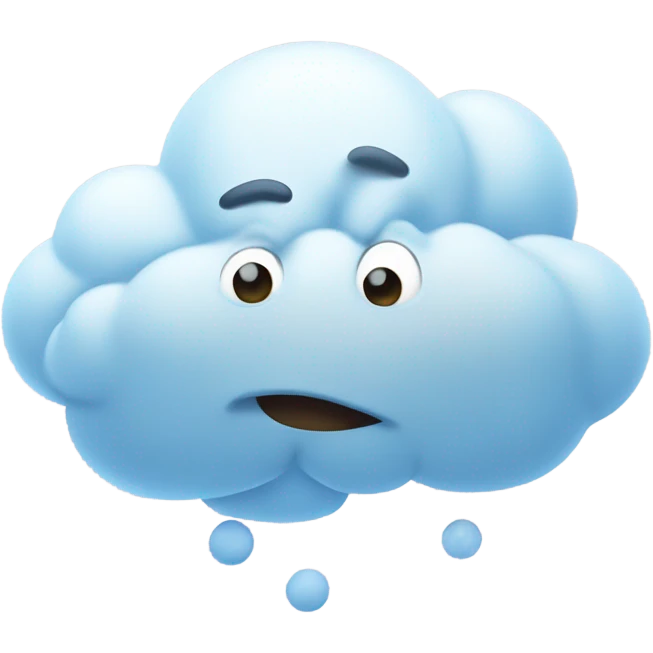 Fart in the wind emoji