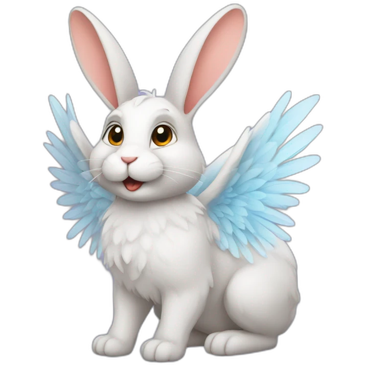 rabbit with wings emoji