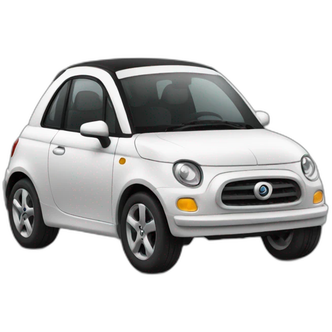 little-car-black emoji