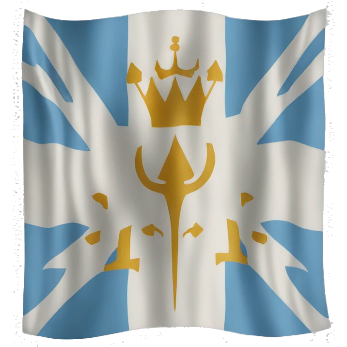 Flag of the Kingdom of Jerusalem emoji