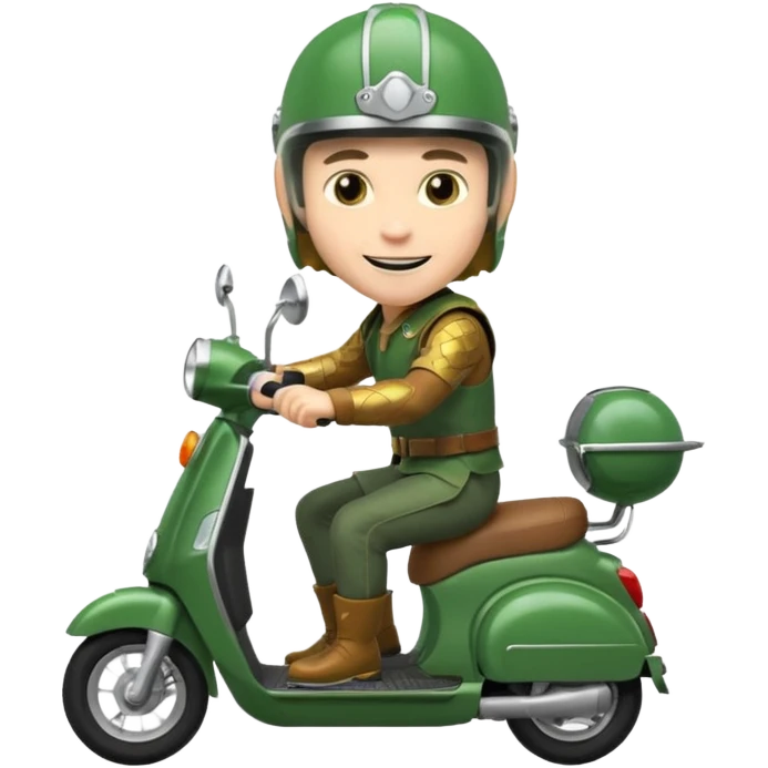 loki god drive scooter emoji