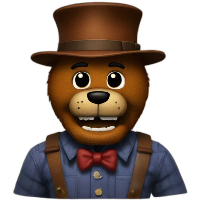 Freddy fazbear emoji