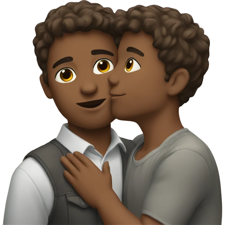 kissing boy emoji