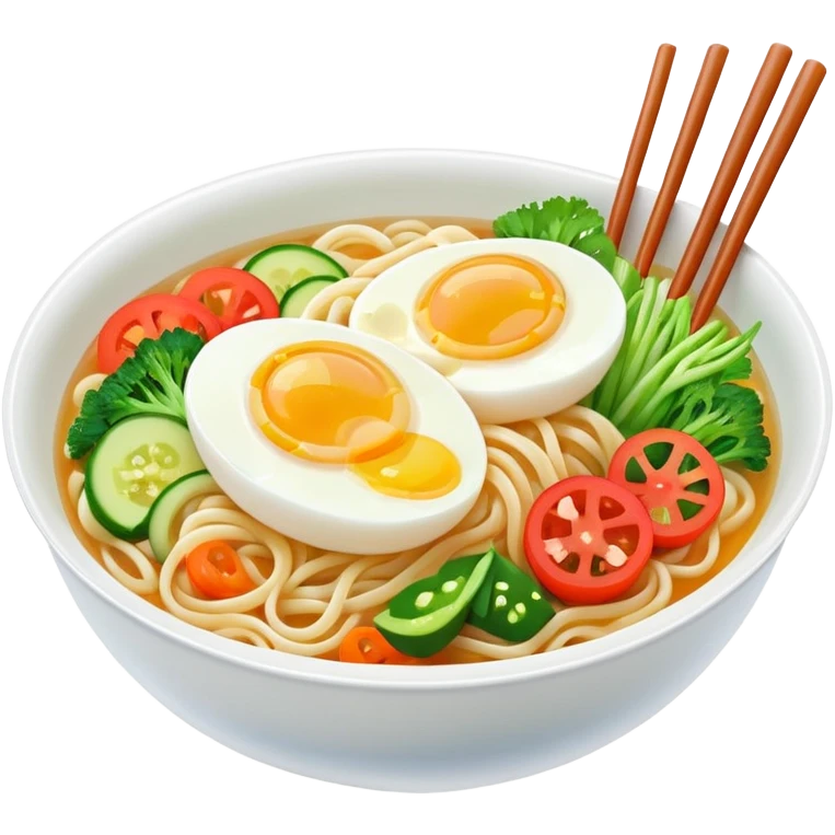 iced korean noodle emoji