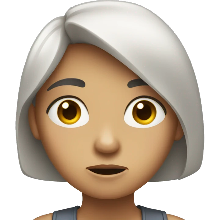 confused girl emoji