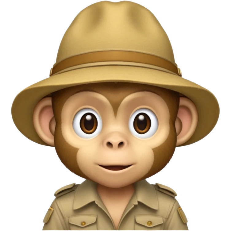 explorer monkey emoji