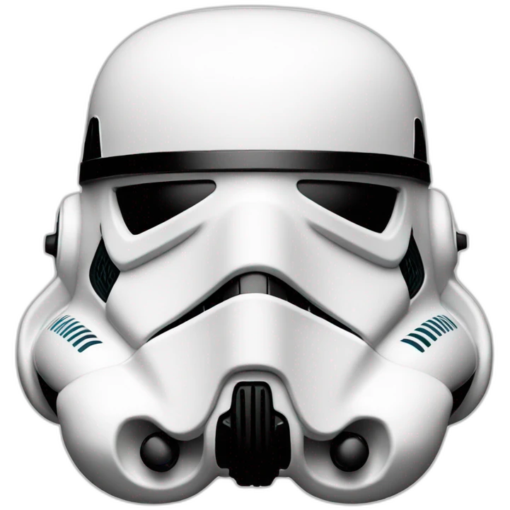 Storm Trooper helmet emoji