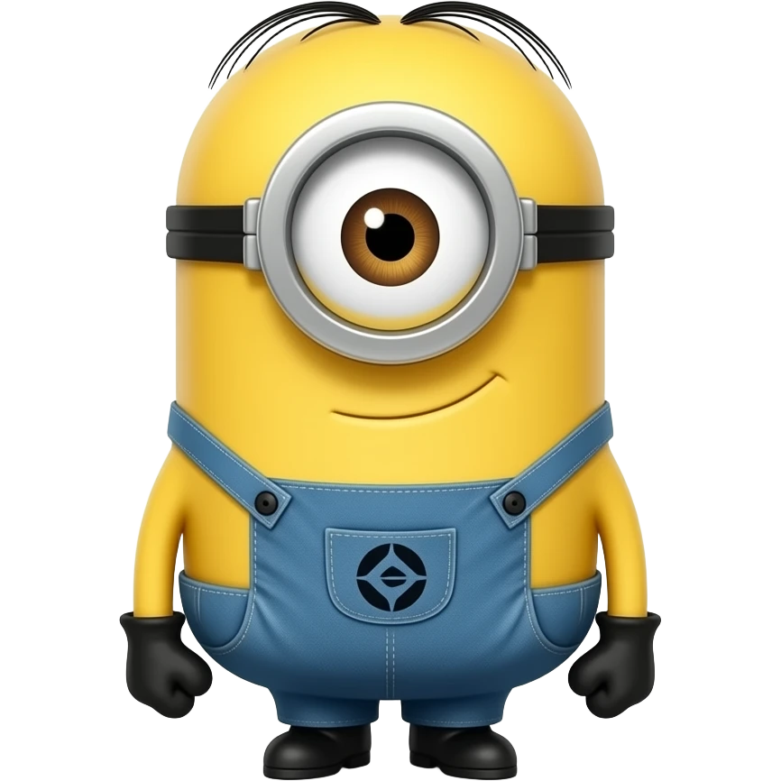 1 eyed minion mad scientist emoji