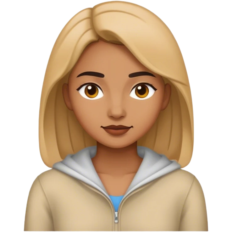 slow life woman dressed confy emoji