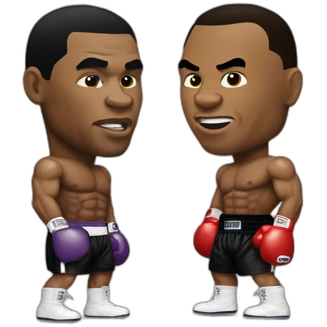Mike Tyson vs Muhammad ali emoji