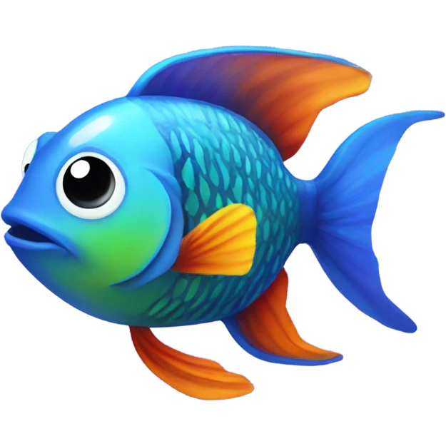 Fish in aquarium  emoji