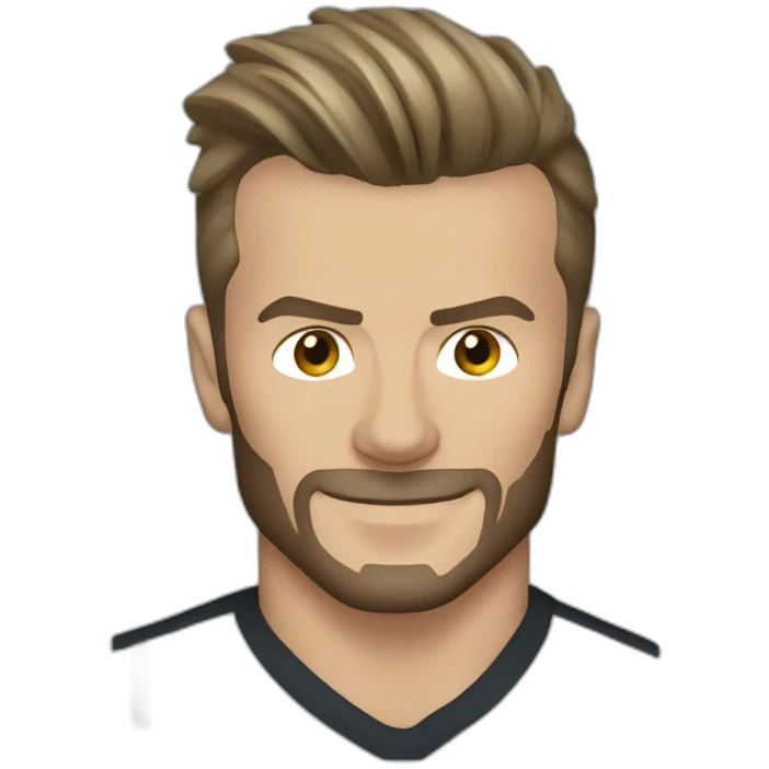 David beckham emoji