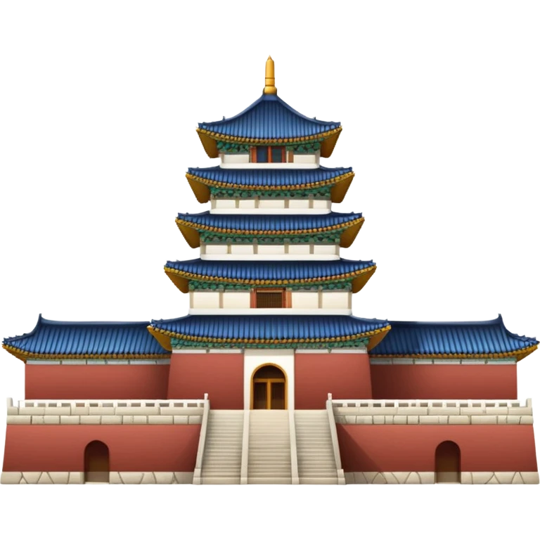 South Korea 
Gyeongbokgung Palace castle emoji