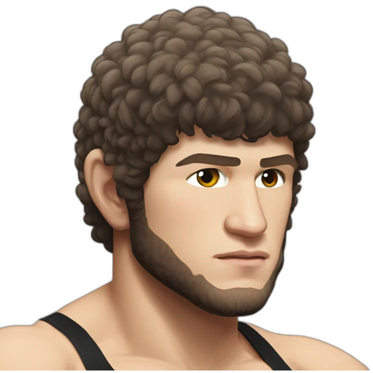 Ufc fighter khabib nurmagomedov emoji