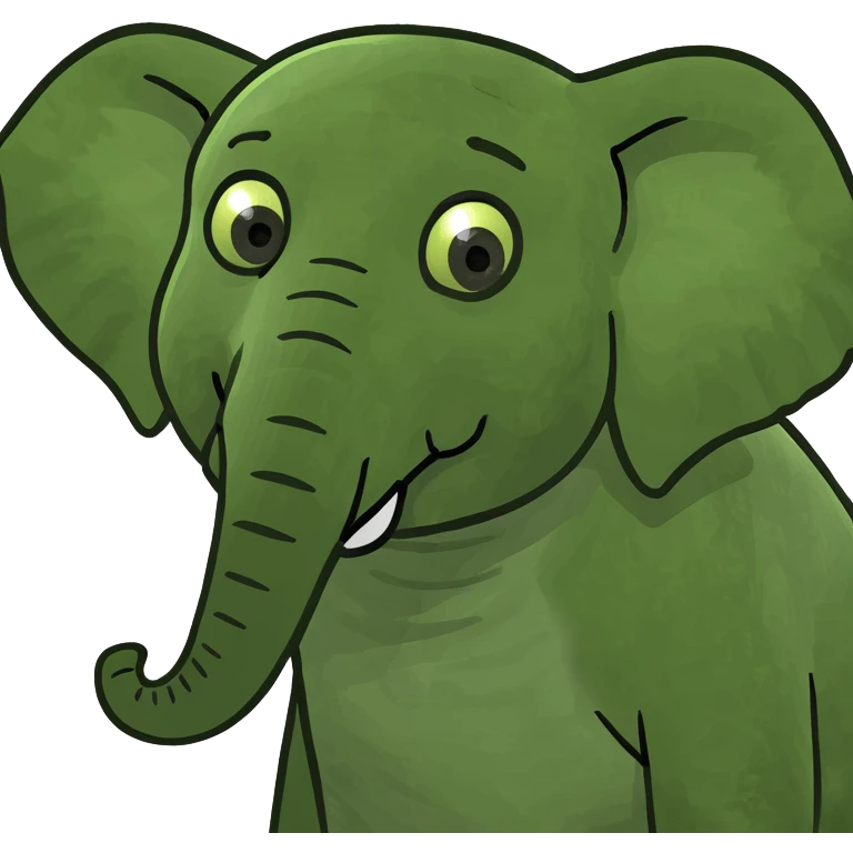Elephant emoji