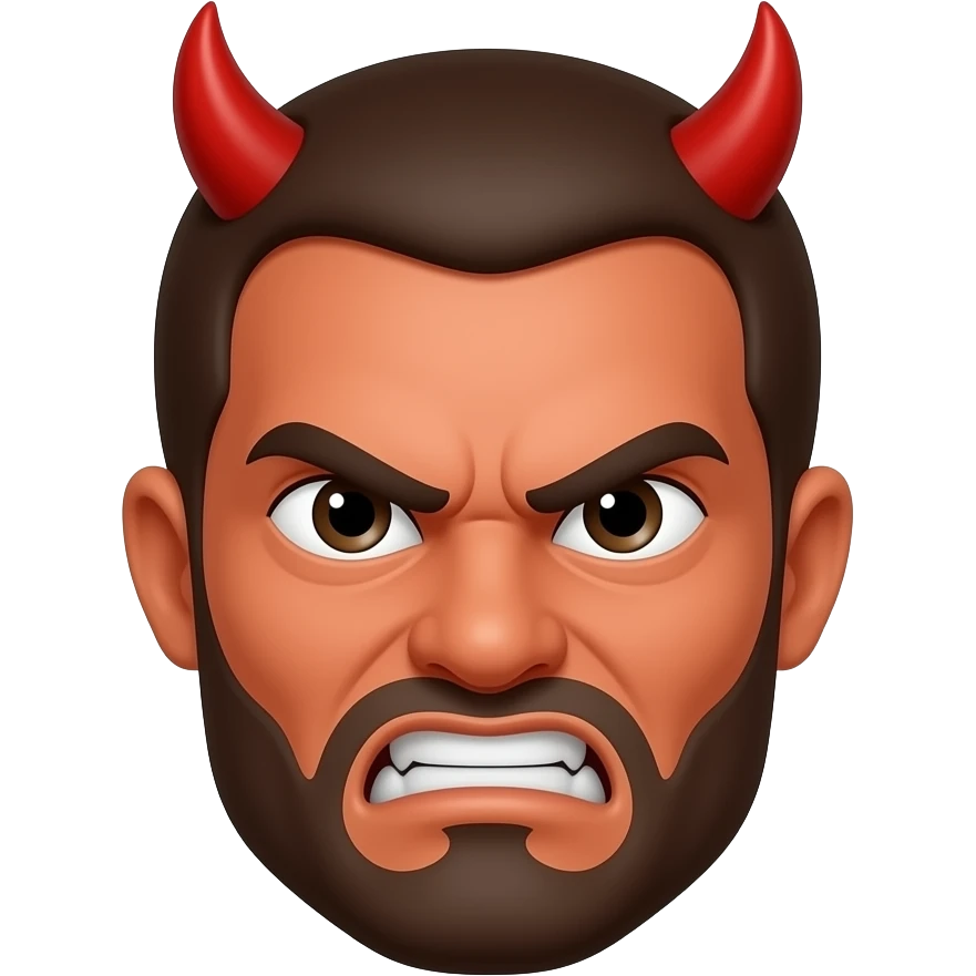Angry Face / Devil emoji