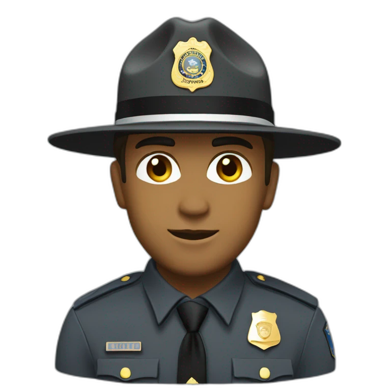 Washington state trooper emoji